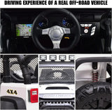 12V Pink 2-Seater Kids Electric Ride-On Car Truck - Omega Lifestyles