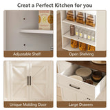 Rustic Mobile Kitchen Island With Storage And Power Outlet - Omega Lifestyles