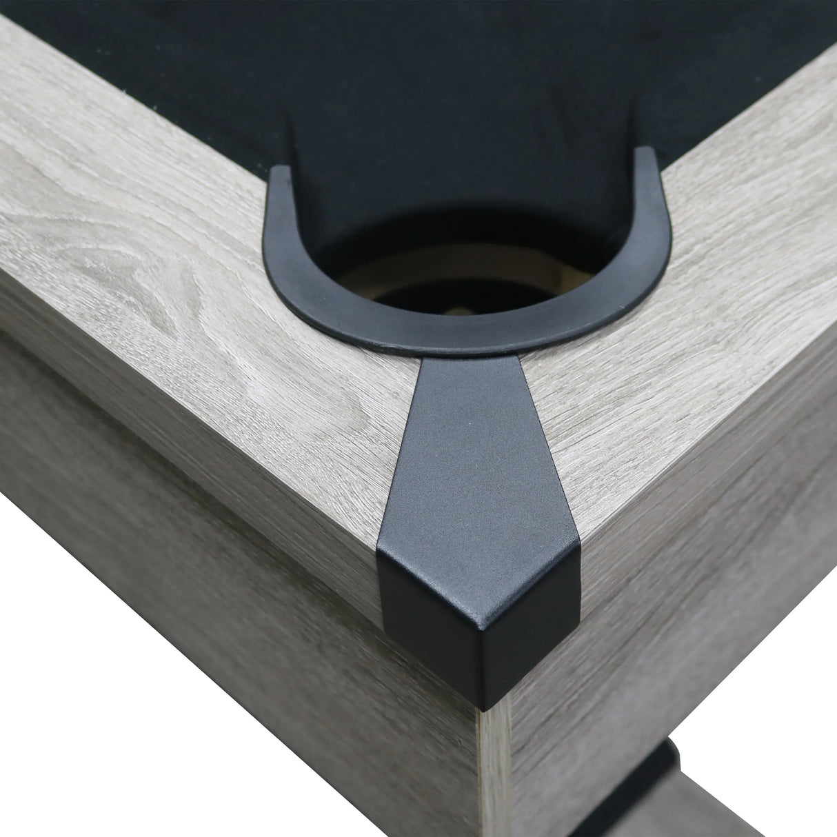 Rustic Industrial 84-Inch MDF Billiards Table With Accessories - Omega Lifestyles