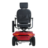 Heavy Duty Red Mobility Scooter With Luxury Seat - Omega Lifestyles