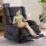 Dual Motor Power Lift Recliner Chair With Heat Massage - Omega Lifestyles