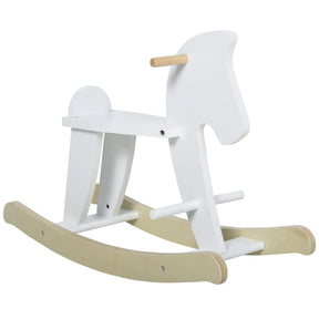 Wooden Toddler Rocking Horse Ride-On Toy - Omega Lifestyles