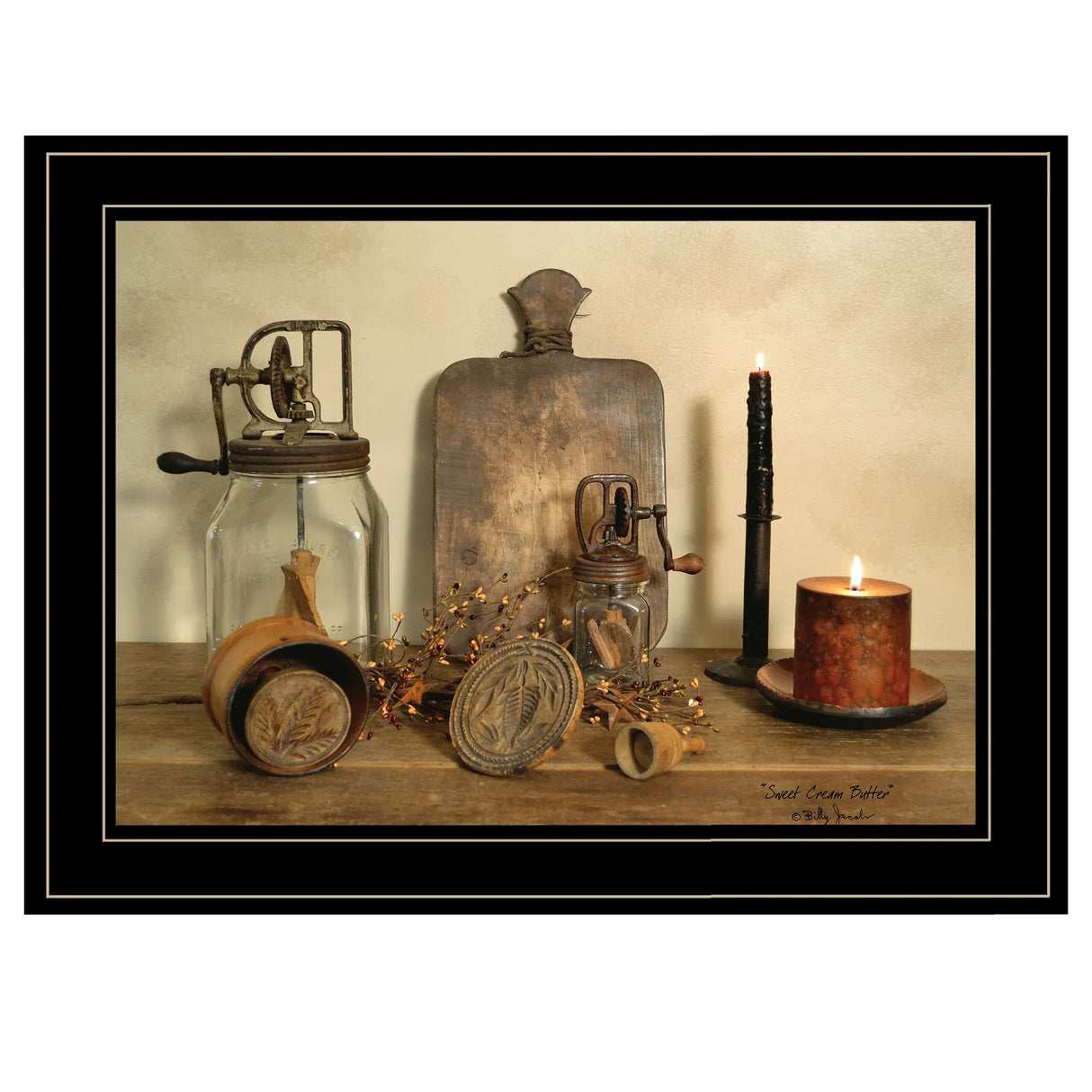 Multicolor Handcrafted Ready To Hang Framed Print - Omega Lifestyles