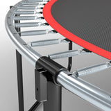 14-Foot Outdoor Galvanized Steel Frame Garden Trampoline - Omega Lifestyles