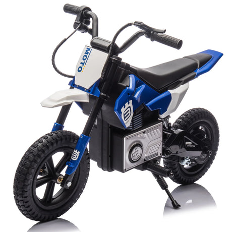 24V Kids Electric Ride On Motocross Motorcycle With Bluetooth - Omega Lifestyles