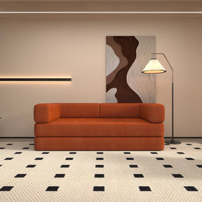 Convertible Corduroy Memory Foam Sofa Bed Couch - Omega Lifestyles