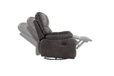 Gray Fabric Swivel Gliding Recliner Chair - Omega Lifestyles