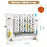 4-in-1 Adjustable Height Giant Outdoor Game Set - Omega Lifestyles