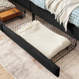 Twin Upholstered Velvet Storage Sofa Bed Frame - Omega Lifestyles