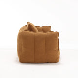 Chenille High Resilience Foam Cozy Bean Bag Chair - Omega Lifestyles