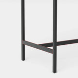 Bar Table Set With 4 PU Upholstered Soft Seat Stools - Omega Lifestyles