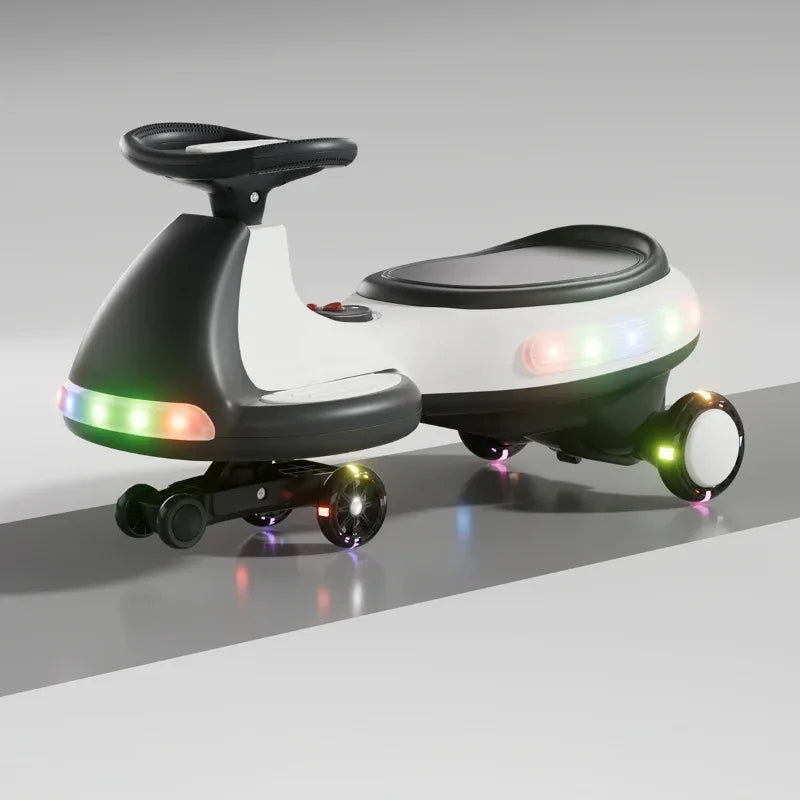 Kids Electric 12V Rechargeable Wiggle Ride On Car - Omega Lifestyles