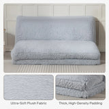 Ultra-Soft Plush Folding Foam Floor Mattress Sofa Bed - Omega Lifestyles
