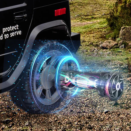 Electric Ride-On Car With Remote Control And Music - Omega Lifestyles