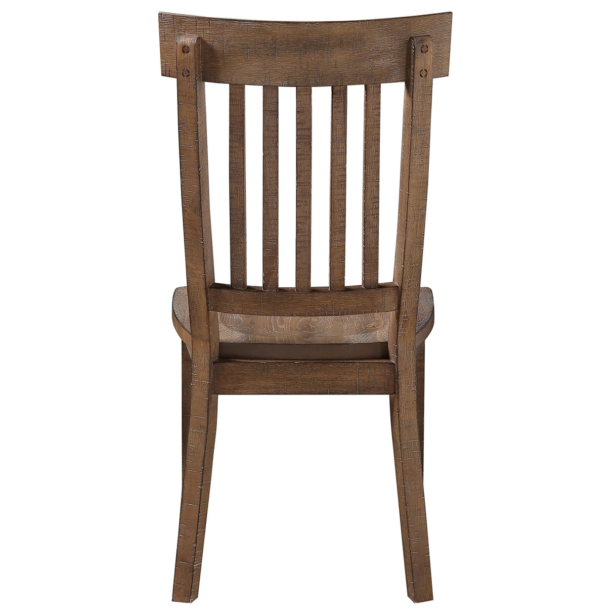 7-Piece Distressed Wood Modern Ranch Dining Set - Omega Lifestyles