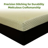 Queen Medium 12-Inch Copper Infused Cooling Foam Mattress - Omega Lifestyles