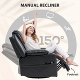 Oversized Swivel Recliner Massage Chair With Heat - Omega Lifestyles