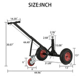Heavy Duty Adjustable Height Trailer Dolly Mover - Omega Lifestyles