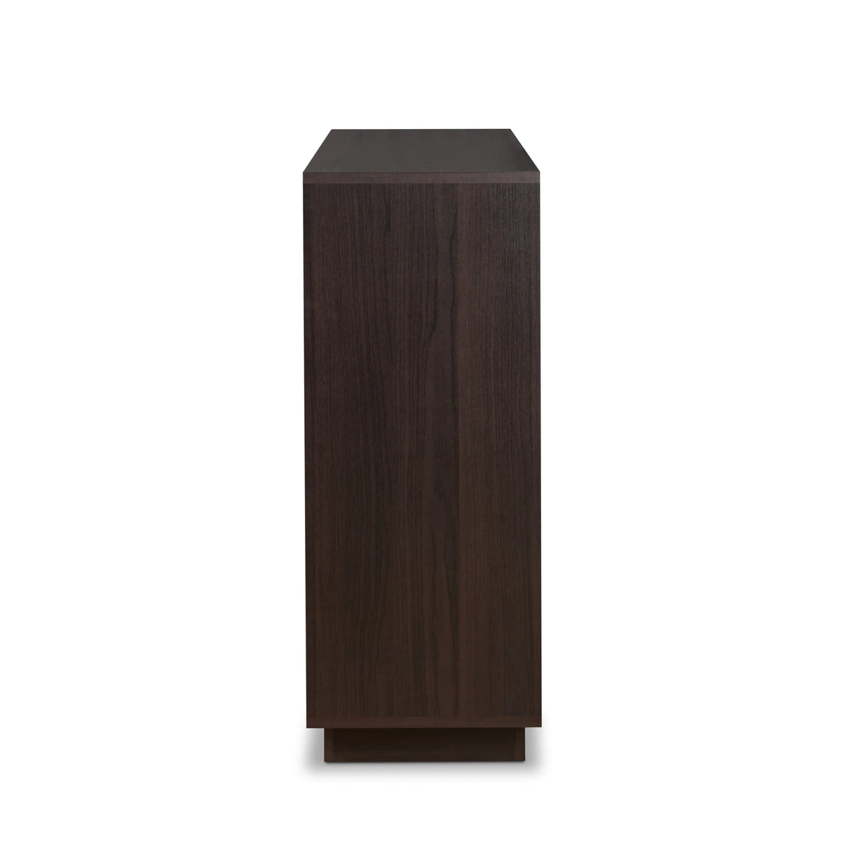 Espresso Synthetic Wood Wine Cabinet With Rack - Omega Lifestyles