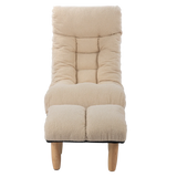 Adjustable Japanese Style Reclining Cotton Sofa Chair - Omega Lifestyles