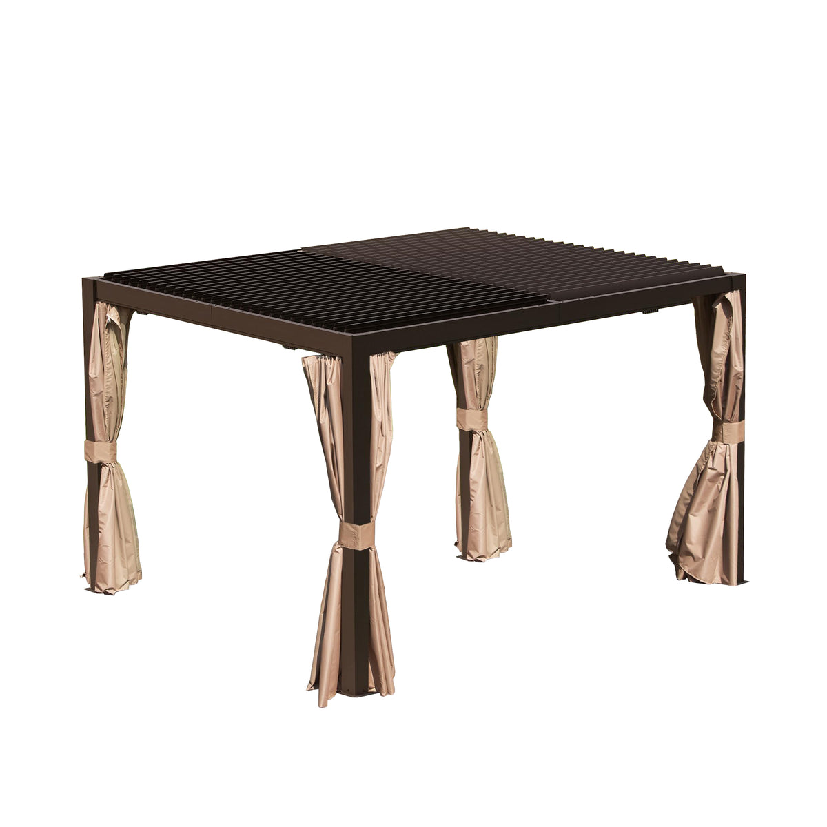 10x12 Aluminum Adjustable Louvered Outdoor Pergola