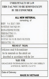 L-Shaped Upholstered Twin Platform Bed With Trundle Desk - Omega Lifestyles