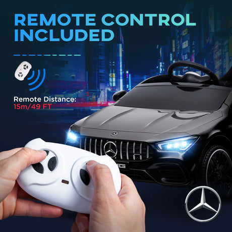 Mercedes-AMG CLA 45 Kids 12V Electric Ride-On Car - Omega Lifestyles