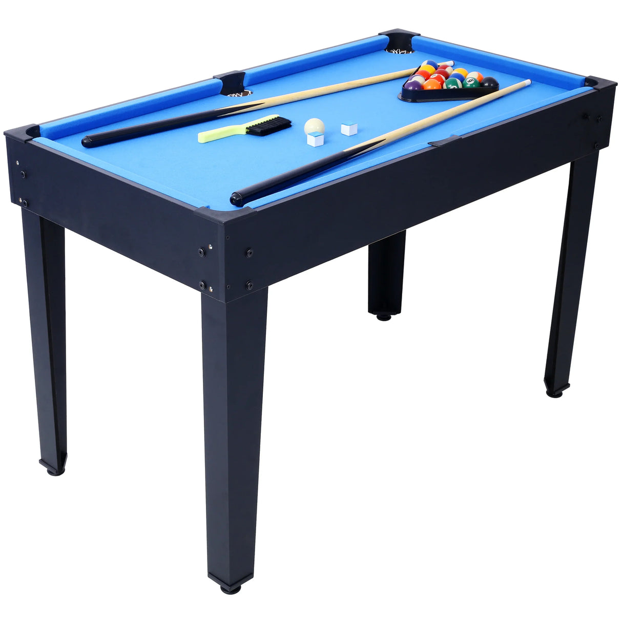 5-in-1 Multi-Game Table Billiards Foosball Ping Pong Basketball - Omega Lifestyles