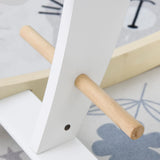 Wooden Toddler Rocking Horse With Safety Rail - Omega Lifestyles