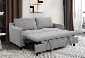 3-Level Adjustable Reclining Upholstered Loveseat Sofa Bed - Omega Lifestyles