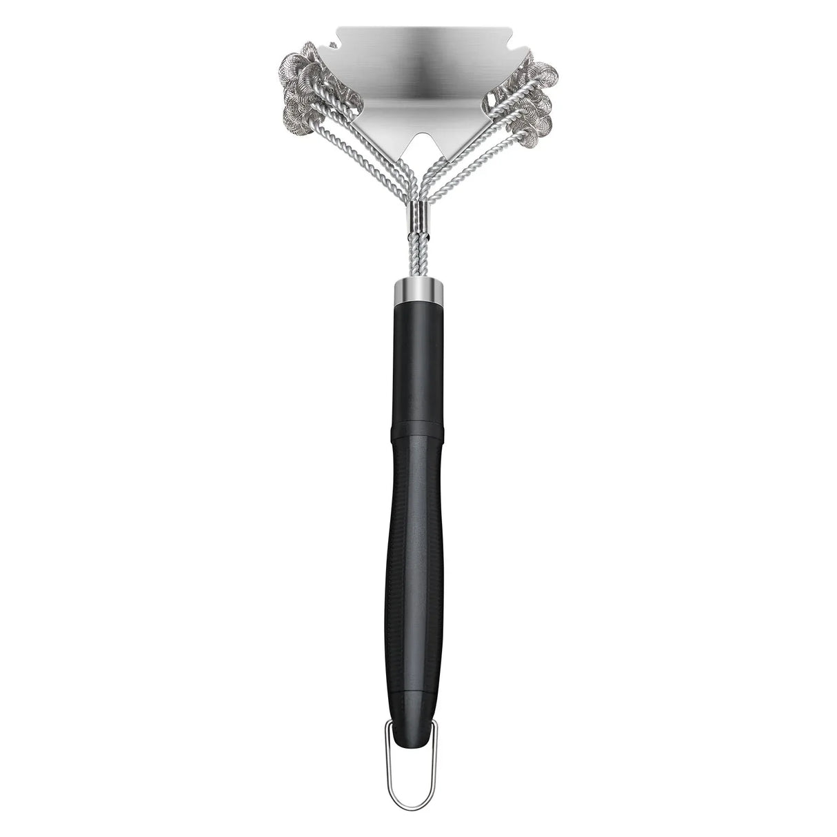 Stainless Steel Heavy-Duty BBQ Grill Brush And Scraper - Omega Lifestyles