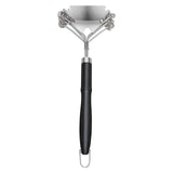 Stainless Steel Heavy-Duty BBQ Grill Brush And Scraper - Omega Lifestyles