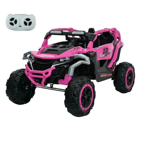 12V Remote Control Kids Ride On 2-Seater UTV Car - Omega Lifestyles