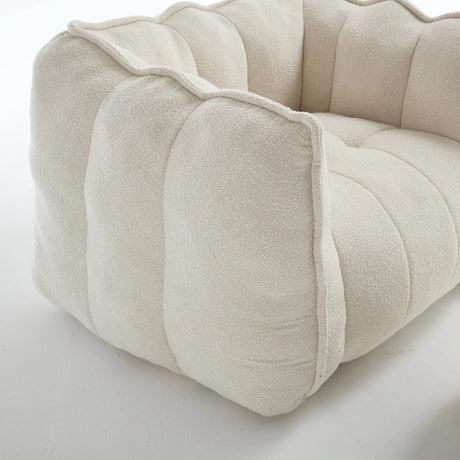 Soft Chenille Bean Bag Chair With High Resilient Foam - Omega Lifestyles
