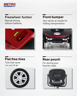 Compact Travel Mobility Scooter With 300W Motor and LED Lights - Omega Lifestyles