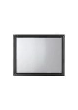Black Frame Minimalist Wall Mirror 41x31 Inch - Omega Lifestyles