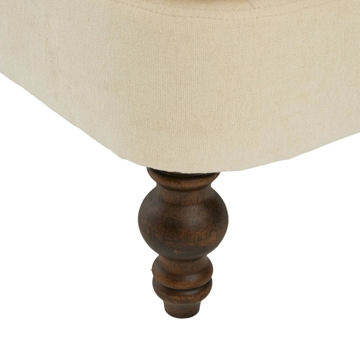 Beige Chenille Upholstered Wide Seat Lounge Chair - Omega Lifestyles