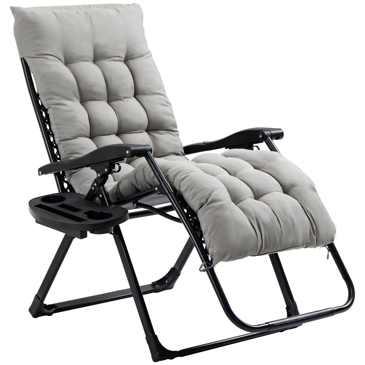 Zero Gravity Folding Reclining Steel Outdoor Chair
