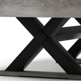 Rustic Industrial 84-Inch MDF Billiards Table With Accessories - Omega Lifestyles