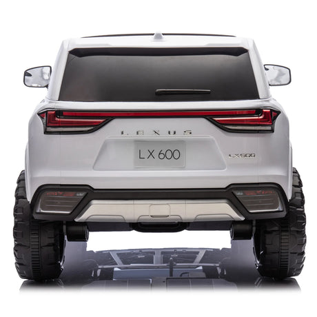 Licensed Lexus LX600 Two-Seater Kids Ride On Car With Remote - Omega Lifestyles