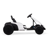 Electric Kids Ride-On Go-Kart With Music and Safety Gear - Omega Lifestyles