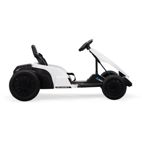 Electric Kids Ride-On Go-Kart With Music and Safety Gear - Omega Lifestyles