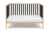 Two-Tone Solid Wood Convertible Island Crib - Omega Lifestyles