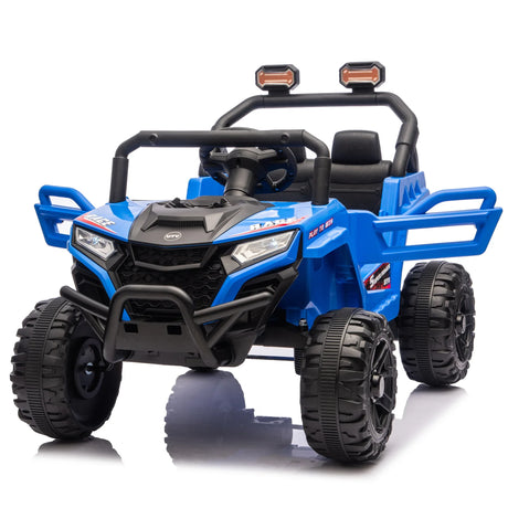 12V Dual-Drive Kids Ride On UTV With Suspension - Omega Lifestyles