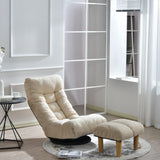 Adjustable Japanese Style Reclining Cotton Sofa Chair - Omega Lifestyles