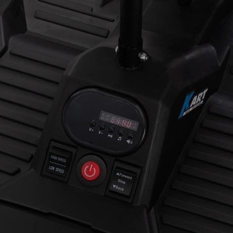 Electric Kids Ride-On Go-Kart With Music and Safety Gear - Omega Lifestyles