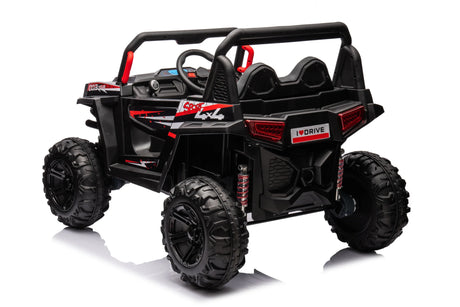 Electric Four-Wheel Drive Kids Ride-On Car With Leather Seat - Omega Lifestyles