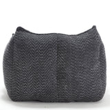 Chenille Foam Bean Bag Chair For Adults - Omega Lifestyles