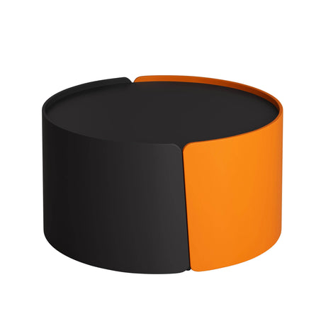 Modern Round Nesting Coffee Table With Storage - Sleep Galleria