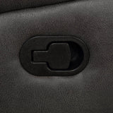 Charcoal Upholstered Reclining Sofa With Pillow Top Arms - Omega Lifestyles